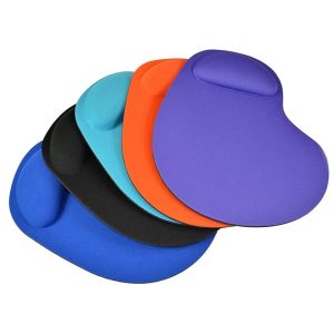 Solid Color Mouse Pad Ergonomic With Wrist Support